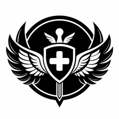 Obraz premium Medical vector logo template Vector Design