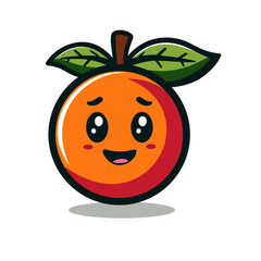 cute and adorable fruit cartoon characters