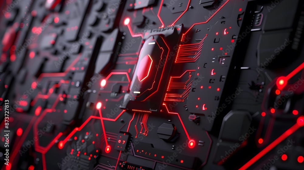 Poster firewall protection shield, firewall protecting a network from malicious software and cyber attacks.