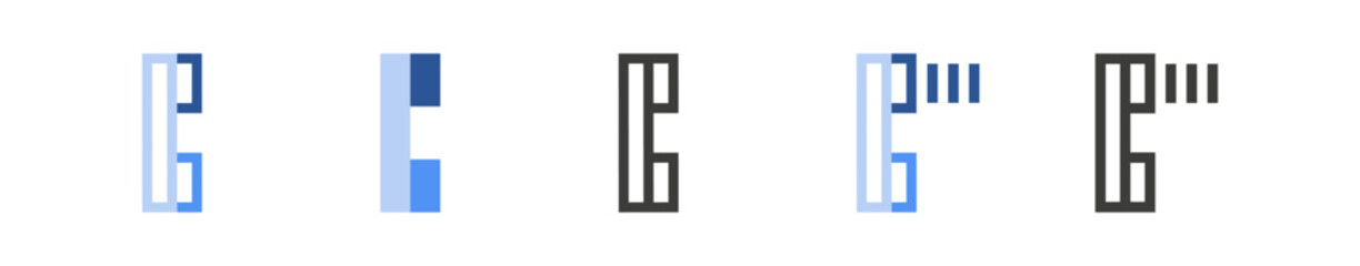 Set of phone icon vector illustration