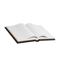 3D rendering book and reading picture