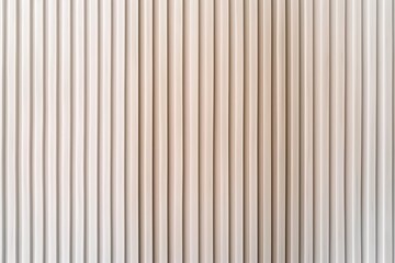 Obraz premium Cream vertical blinds for modern interior backdrop