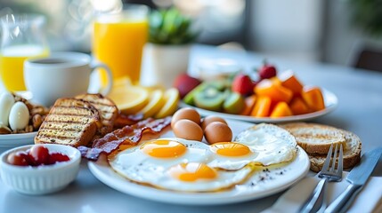A Delicious Breakfast Spread