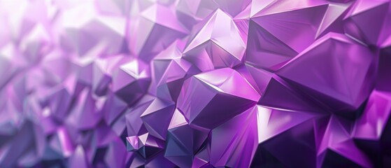 Abstract Purple Geometric Background