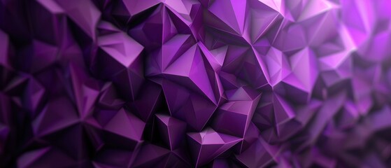 Obraz premium Abstract Purple Geometric Background