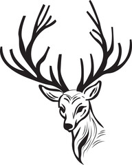 Graceful Equine Elegance Exploring deer Vectors