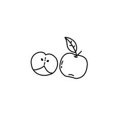 Apple outline 