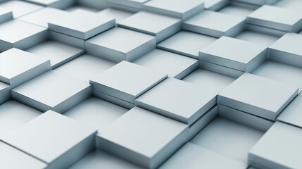 Elegant abstract white and grey square with halftone effect. Futuristic concept for design projects.