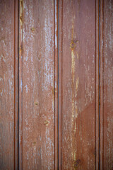 Obraz premium Dark old wooden table texture background top view