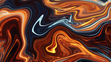 4K Texture of abstract fluid art. background made of abstract paint mixed with effects. artwork in liquid acrylic using haphazardly blended pigments. Suitable for backgrounds and posters. Abundant hue