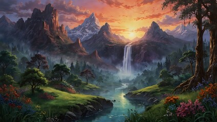 A poem inspired by the lost city of Xanadu, hidden in the mountains ai_generated