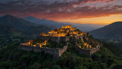 A poem inspired by the lost city of Xanadu, hidden in the mountains ai_generated