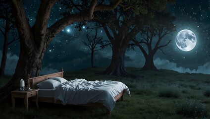 A short story set in Xanadu, where dreams come to life under the silver moon ai_generated