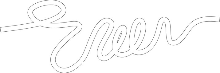 Spiral and swirl line. Element for design