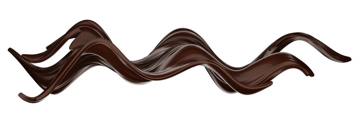 Melted liquid chocolate texture. Smooth sweet cream background