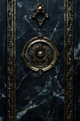 Obraz premium Baroque, Barocco Ornate Marble Ceiling Non-Linear Reformation Design with Intricate Accents Depicting Classic Elegance and Architectural Beauty