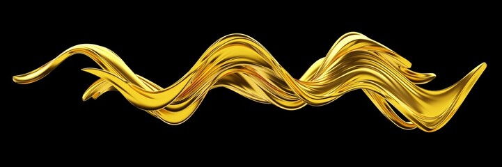 Abstract gold silk texture flowing background. Luxury golden texture