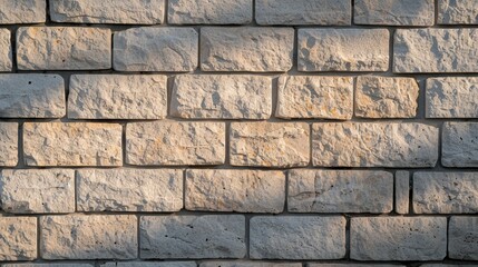 Architectural close-up of a wall's surface, highlighting the materials and masonry techniques, rich textures and shadows creating depth