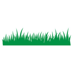 Obraz premium Grass icon vector. lawn illustration sign. Garden symbol or logo.