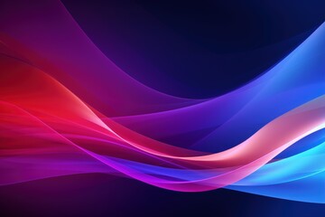 Obraz premium Abstract Waves of Color