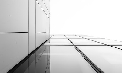 Obraz premium Modern Architecture: A Minimalist Perspective