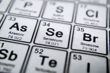 periodic table of element selenium 