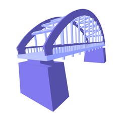 Bridge connection structure.