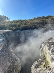 Wai-O-Tapu Thermal Wonderland, Rotorua, North Island of New Zealand