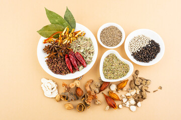 Chinese cooking spices and condiments