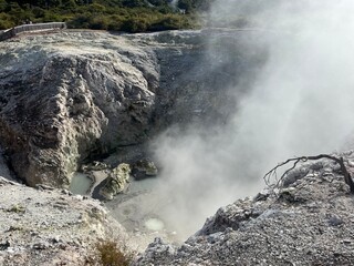 Wai-O-Tapu Thermal Wonderland, Rotorua, North Island of New Zealand