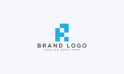 letter R logo design vector template design for brand.
