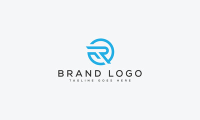 letter R logo design vector template design for brand.