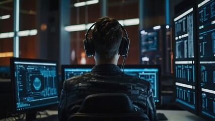 Cyber Security Digital Information Protected Secured