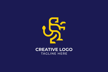 royal lion, lion logo, Royal heraldic finance business iconic abstract vector, lion logo template, Royal Lion King logo design inspiration, Heraldic beast king sign