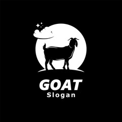 Goat Logo Template Design Vector