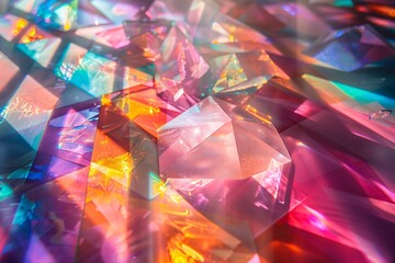 Multicolored light effects for a fun and unique party atmosphere.