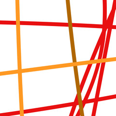 Red orange grid lines background 