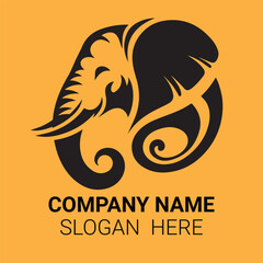 Premium Elephant Logo for Corporate Branding