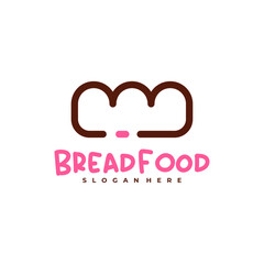 Bread Food logo vector template, Creative Bread logo design concepts