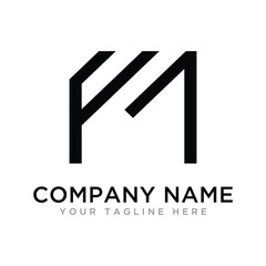 Letter FM Logo Design