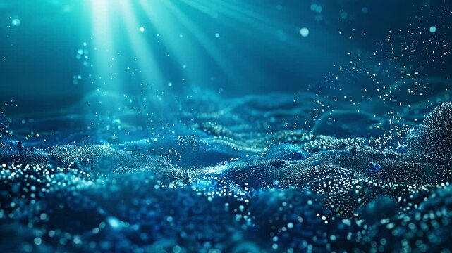 A network of ocean floor sensors connected through 5G monitor changes in pH levels and collect data on ocean acidification aiding in understanding the impacts of climate change on marine