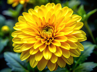 yellow dahlia flower, summer, plant, blossom, flora, orange, flowers, petal, bloom, macro, beauty, spring, daisy, calendula