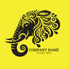 Premium Elephant Logo for Corporate Branding