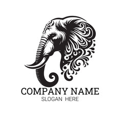 Premium Elephant Logo for Corporate Branding