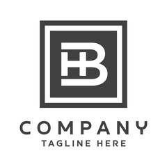 Letter HB Logo Design