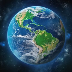 Fototapeta premium Planet Earth from Space.