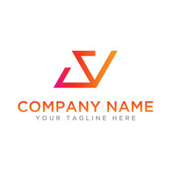 Letter AV Logo Design