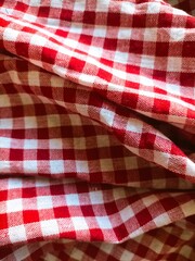 Rough fabric is good for the background