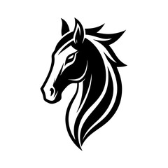 Naklejka premium Horses - High Quality Vector Logo - Vector illustration ideal for T-shirt graphic.