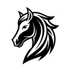 Horses - High Quality Vector Logo - Vector illustration ideal for T-shirt graphic.